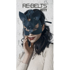Маска с кошачьими ушками Kitty Black 