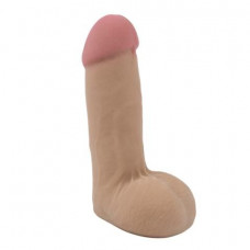 Фаллоимитатор с функцией эякуляции Squirtz CyberSkin 7.5  Squirting Dildo - 19 см.