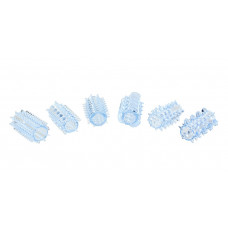 1 голубая насадка POWER PENIS SLEEVE SET