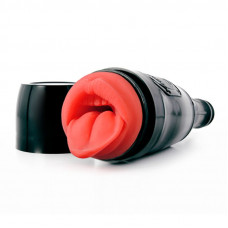 Красный мастурбатор-ротик Triple Masturbator Black Edition 